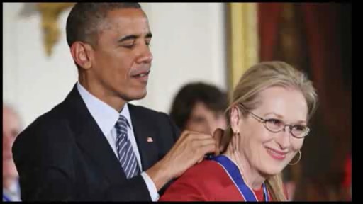 Barak Obama məşhur aktrisası mükafatlandırdı