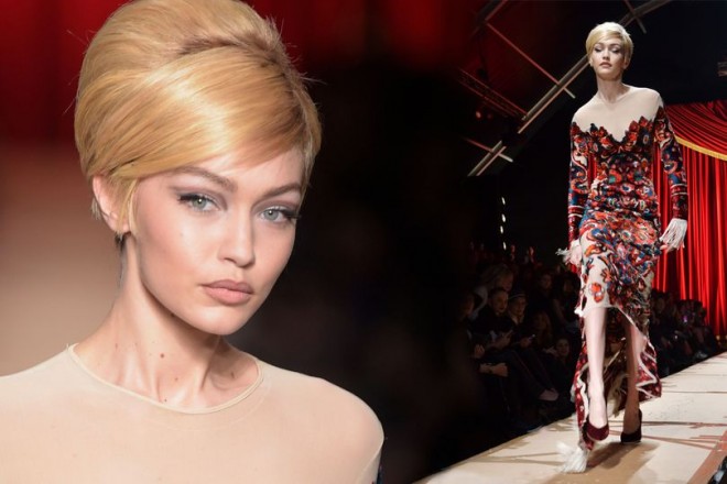 Cici Hadid podiumda çətin anlar yaşadı