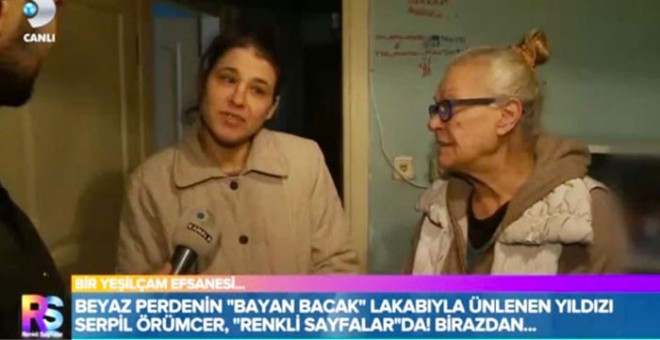 Yoxsulluq içində yaşayan aktrisanın dağılan evindən fotolar