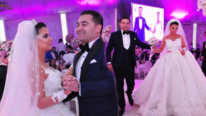İlkin və Ayselin toyundan maraqlı video