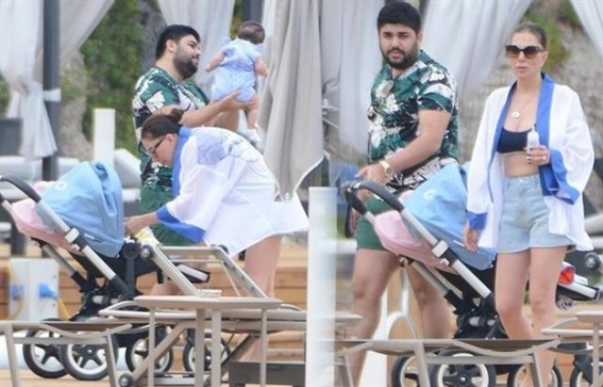 Ebru əkizləri ilə tətildə