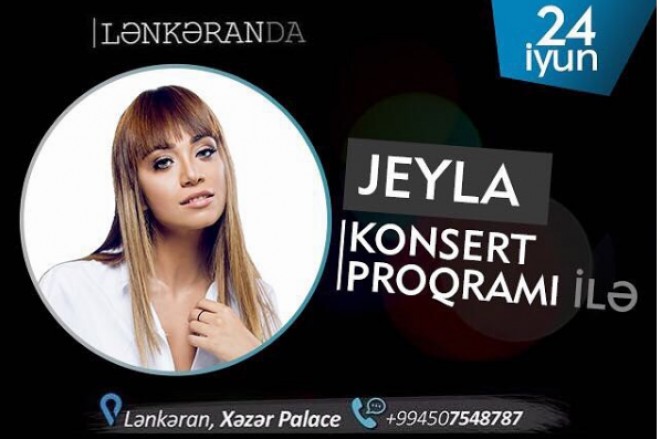 Ceyla Lənkaranda konsert verəcək