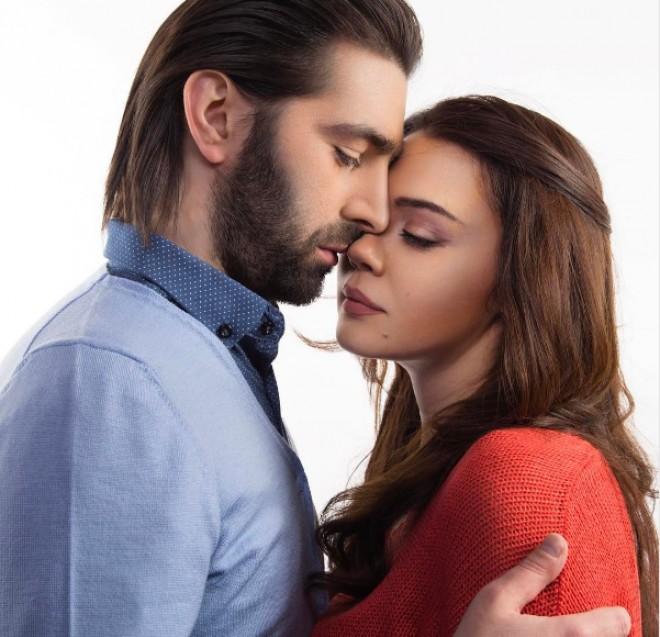 Oksana və Elşadın romantik fotosu