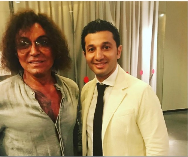 Xəyyam Nisanov əcnəbi ulduzla bir arada - foto