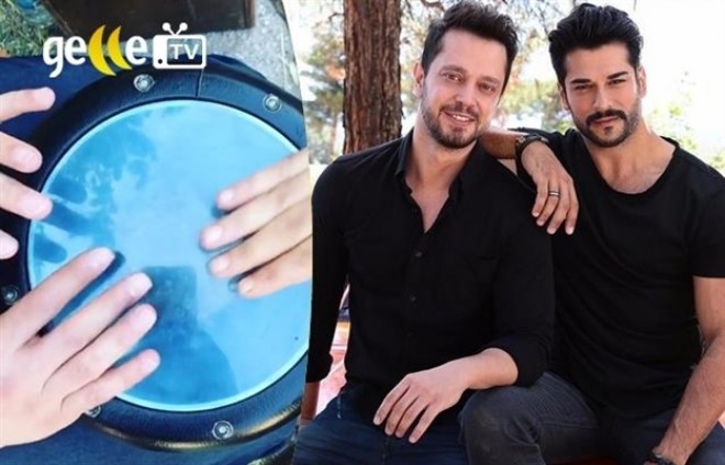 Murat Boz dümbək çaldı