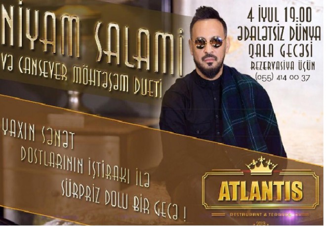 Niyamın konsertinin tarixi bəlli oldu