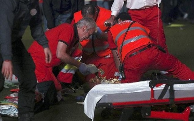 Akrobat 28 metrdən yıxılaraq öldü - video