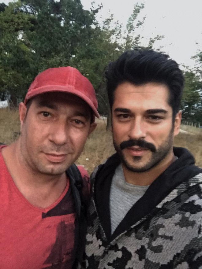 Azərbaycanlı aktyor Burakla bir arada