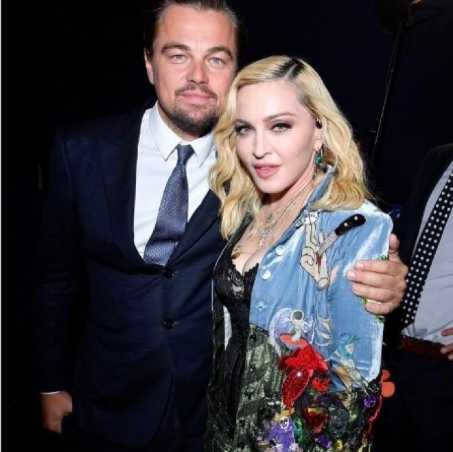 Madonna ilə Leonardo bir arada – foto