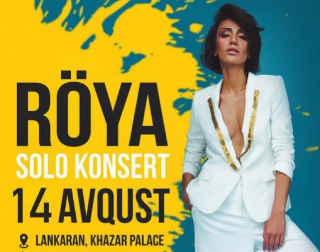 Röya konsert verəcək - foto