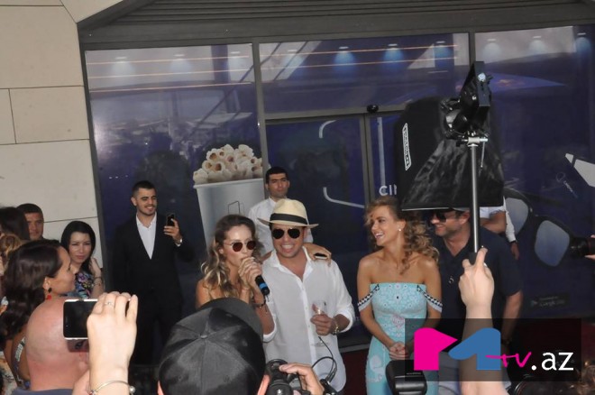 Rusiyalı məşhurlar Bakıda film təqdimatında