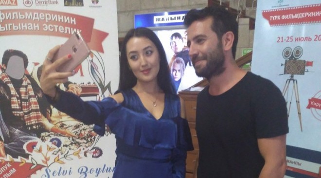 “Poyraz Karayel”in aktyoru Qırğızıstanda