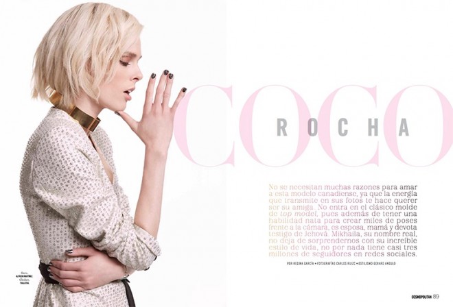 Koko Roşa “Cosmopolitan” jurnalında - fotolar