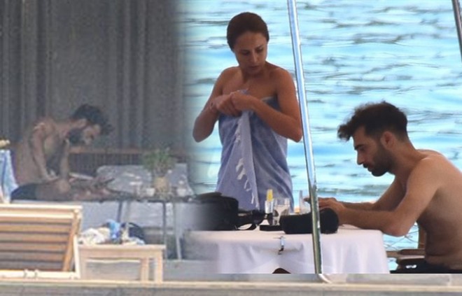 Məşhur cütlük Bozburunda - foto