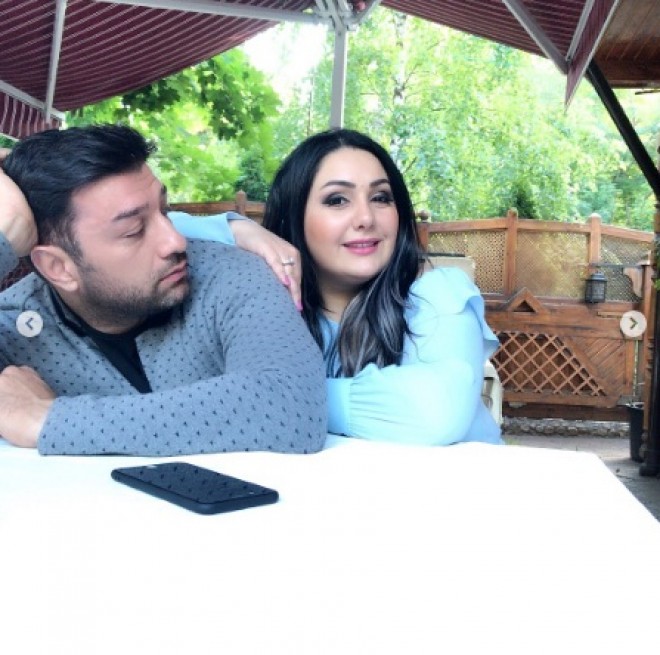 Aygünlə Kənanın səmimi fotoları