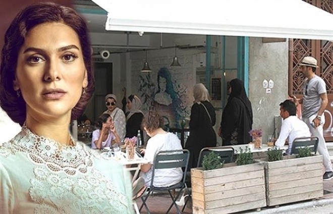 Ərəblər Bergüzarın restoranına axın etdi - fotolar