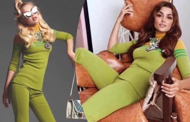 Məşhurlar eyni libasda - foto