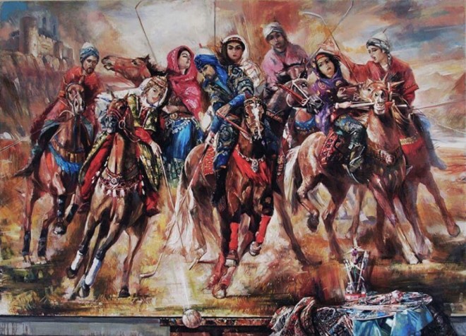 Azərbaycanlı rəssamın əsərləri Finlandiyada nümayiş olunur