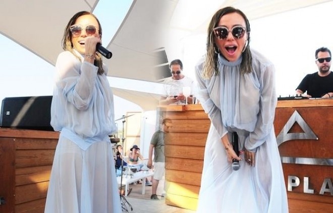 Libası Gülşəni çətin vəziyyətdə qoydu - fotolar