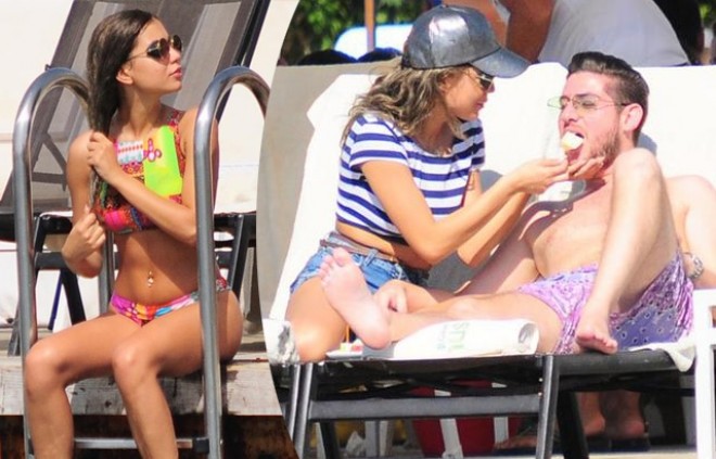 Ötən həftə sevgiləri ortaya çıxdı, dünən Bodrumda görüntüləndilər