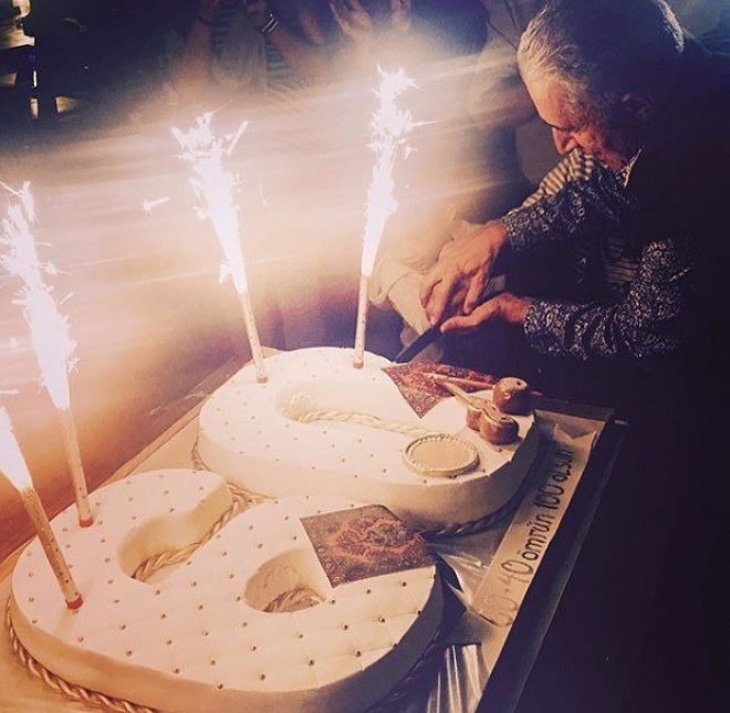 Alim Qasımov 60 yaşını belə qeyd etdi - foto