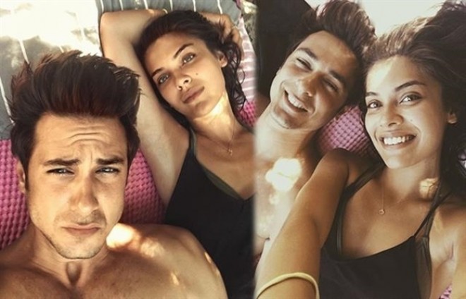 “Kırgın çiçekler”in aktrisası sevgilisi ilə istirahətdə