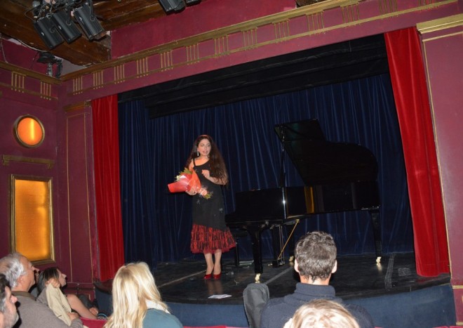 Parisdə Səidə Zülfüqarovanın konserti oldu