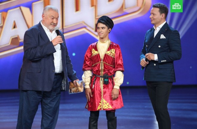 Azərbaycan milli rəqsi NTV telekanalının efirində - fotolar