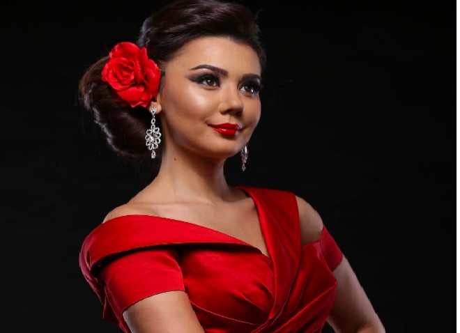 Oksana “Karmen” obrazında - foto