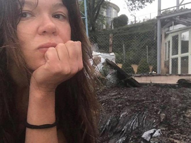 Ruslananın evinə ildırım düşdü