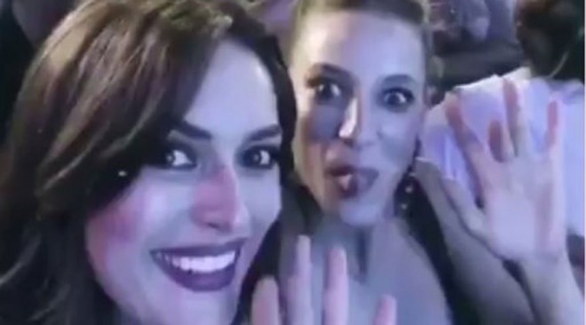 Serenayla Ezgi Tarkanın konsertində - foto