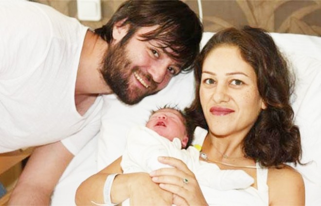 Türkiyəli aktyor ikinci dəfə ata oldu