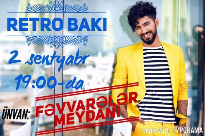Əhməd “Retro Bakıda”