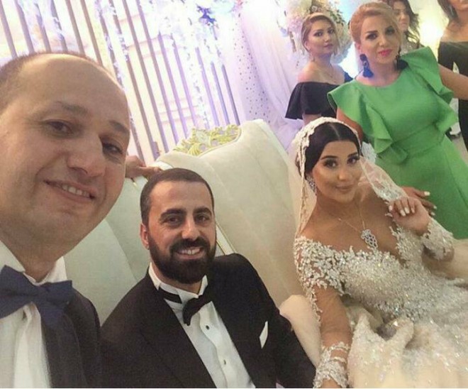 Mətanət İsgəndərlinin qızı Ülkərin toyundan 