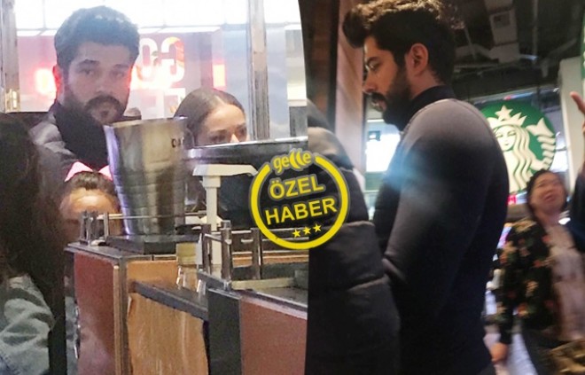 Burakla Fahriye Nyu-Yorkda - fotolar