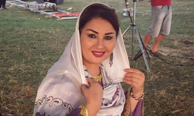 Aybəniz Haşımovanın illər öncəki fotosu