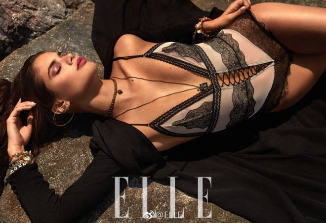 Sara Sampaio Çinin “Elle” jurnalında - fotolar