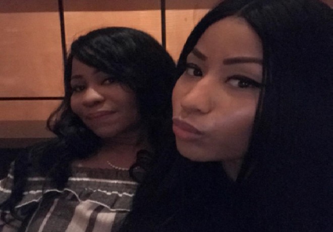 Niki Minaj &nbsp;və anası - foto