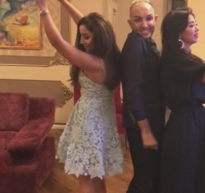 Günay və Samiraldo rəqs etdi - video