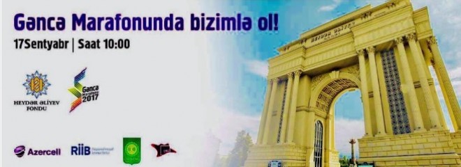Bu gün "Gəncə Marafonu" keçirilir