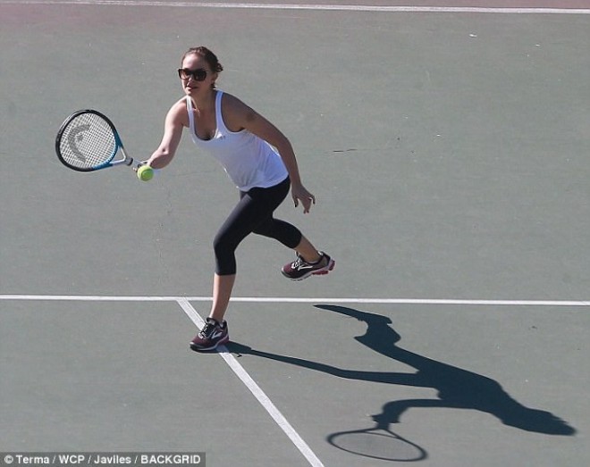 Natali Portman tennis oynadı - foto&nbsp;