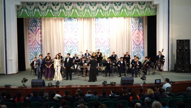 Özbəkistanın “Soqdiana” ansamblı Azərbaycan bəstəkarlarının əsərlərinə geniş yer ayırır