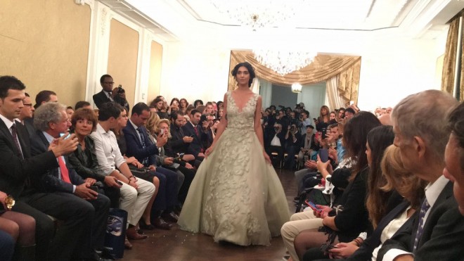 Parisdə azərbaycanlı modelyerin kolleksiyası nümayiş etdirilib - fotolar&nbsp;