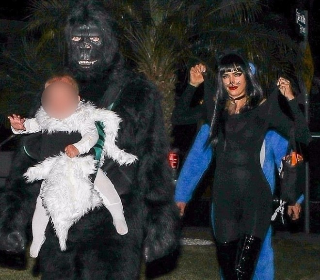 İrina “qara pişik”, sevgilisi isə “qorilla” oldu - foto&nbsp;