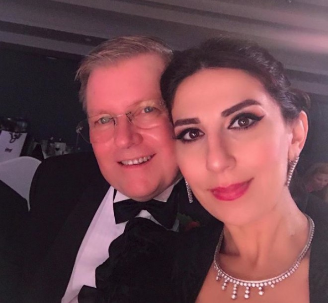Fidan Hacıyevanın ingilis əri ilə “selfi”si - foto