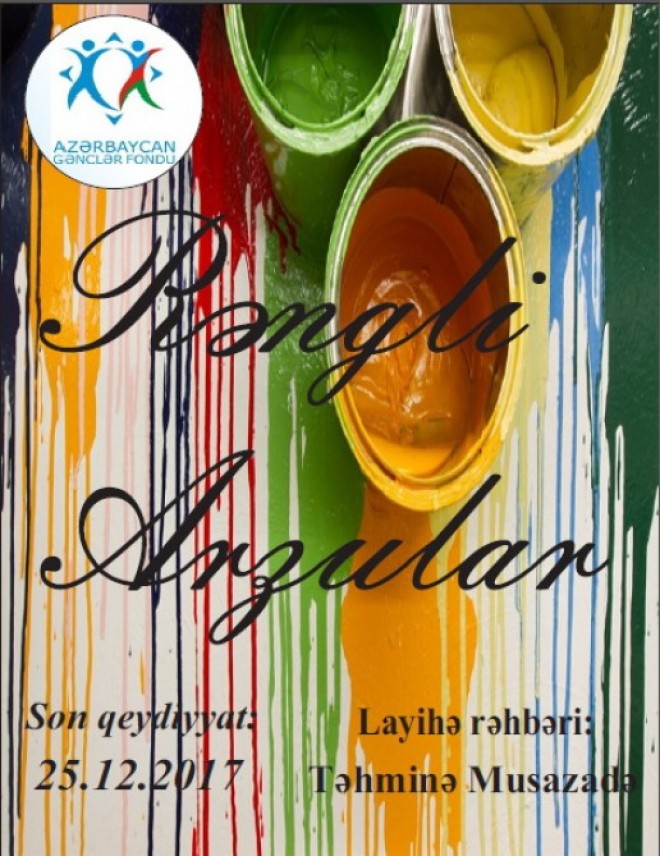 Sərgi “Rəngli arzular” adlanır