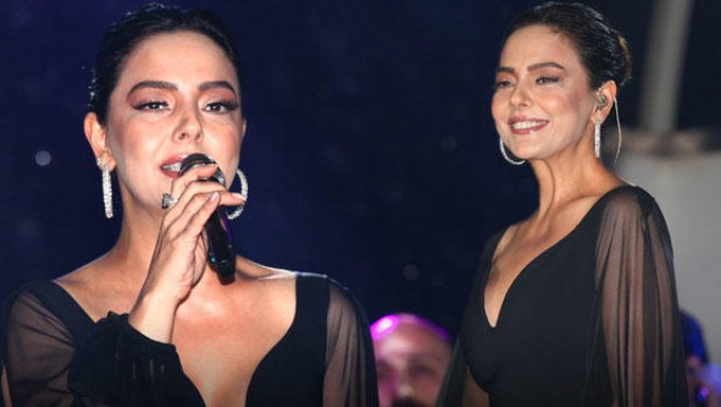 Arıqlayan Ebru yorğunluğunu belə gizlətdi