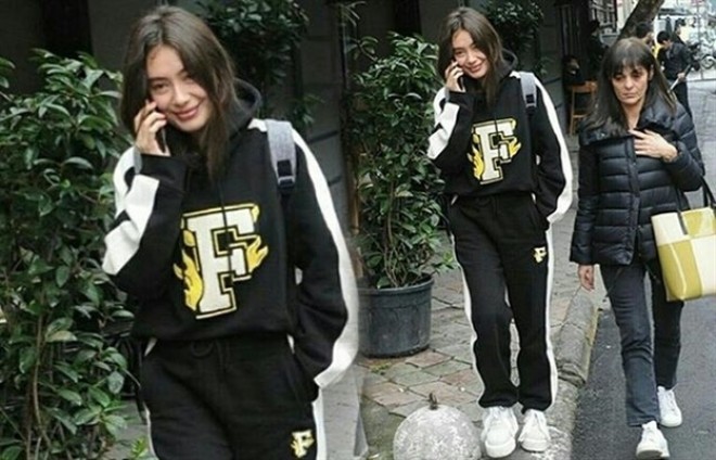 &nbsp;Neslihan Atagül küçə tərzində - foto