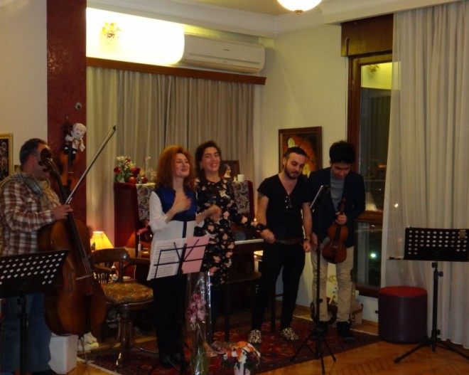 Oya Ergün Bakıda konsert verib