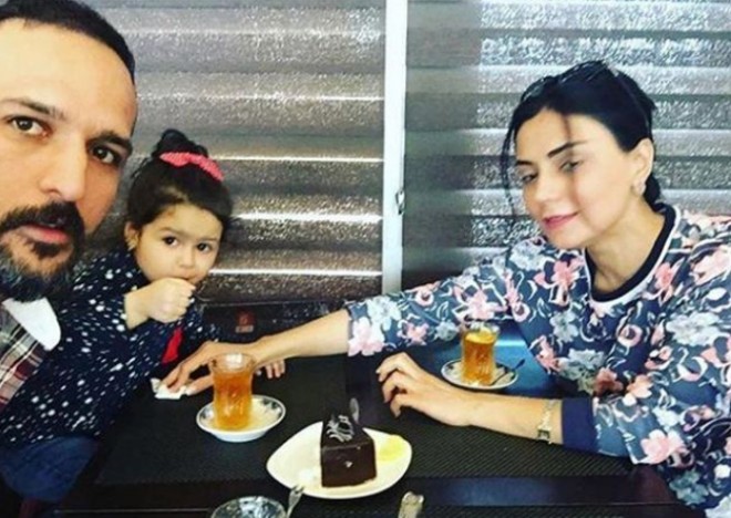 Boşanan aparıcılar qızları ilə&nbsp;